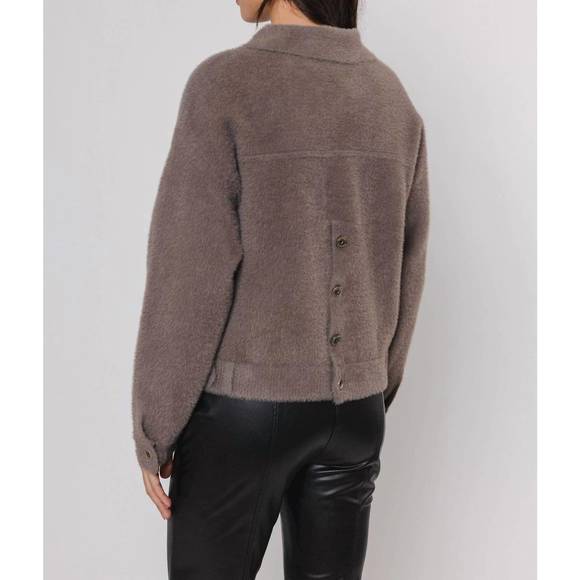 NEW RINO & PELLE bubbly jacket in taupe - Picture 3 of 4